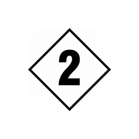 Accuform NFPA PLACARD INDIVIDUAL HAZARD NAP1912 NAP1912
